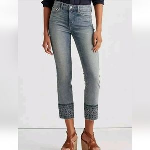 Lauren ralph lauren womens straight ankle leg  blue jeans size 10 NWT